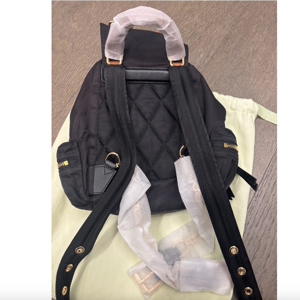BURBERRY-Nylon Backpack - Picture 9 of 10